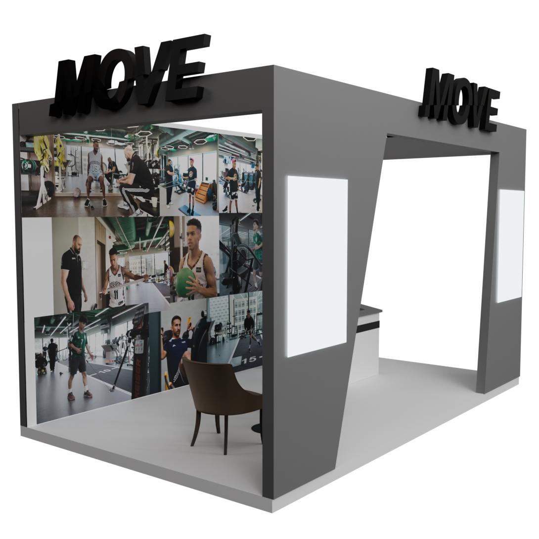 Move Sports Company Booth
