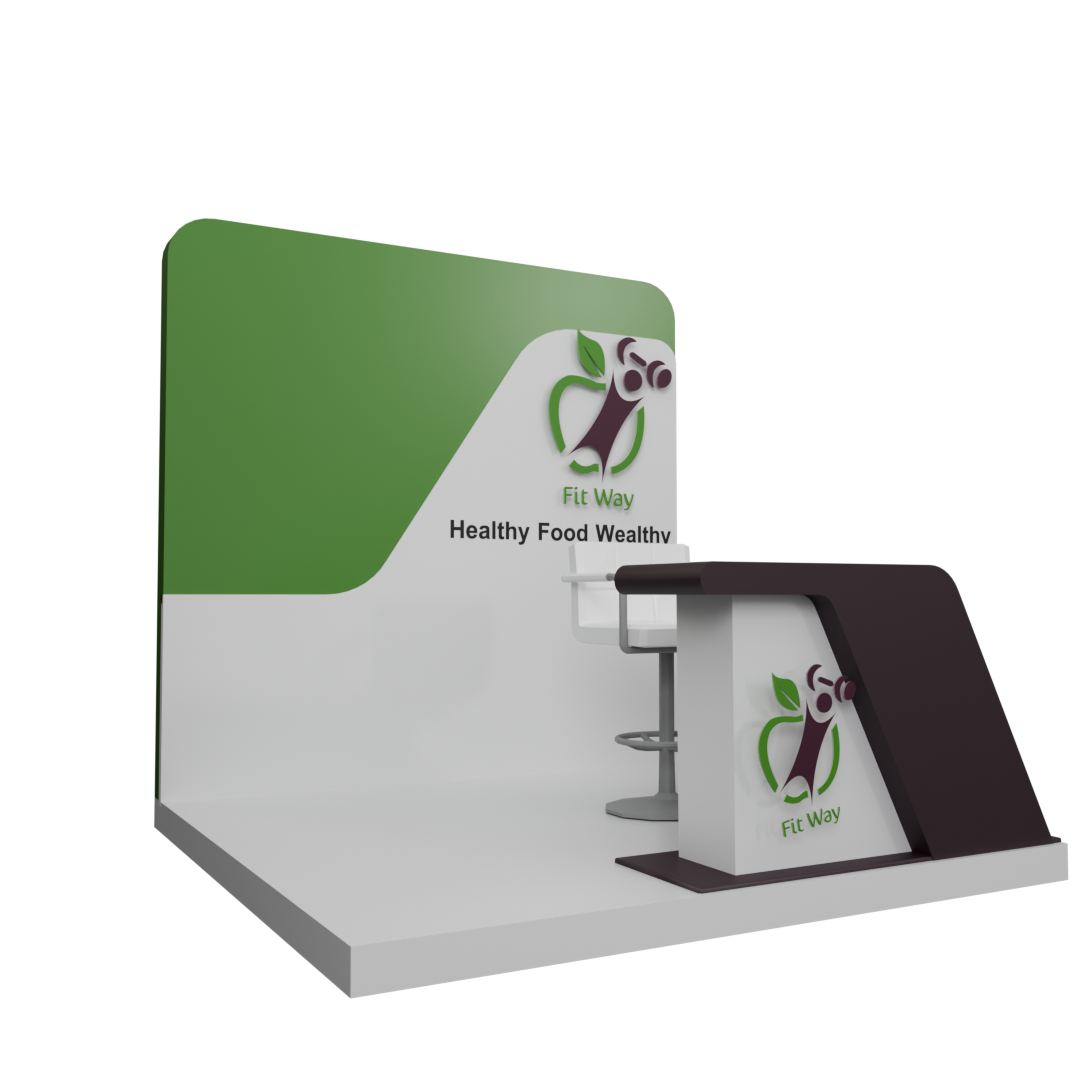 Fit Way Healthy Nutrition Company Booth